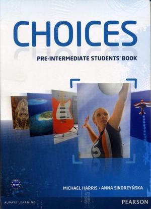 Choices Pre- Intermediate + Language Choice Pearson. Usado