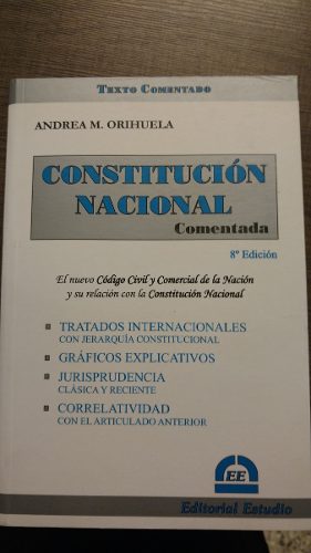 Constitucion De La Nacion Argentina Comentada