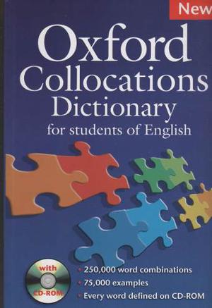 Diccionario Collocations Dictionary Students English Oxford