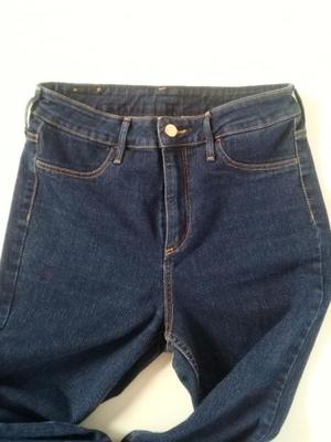 JEANS MUJER SKINNY high waist ankle Talle 28 H&M NUEVO