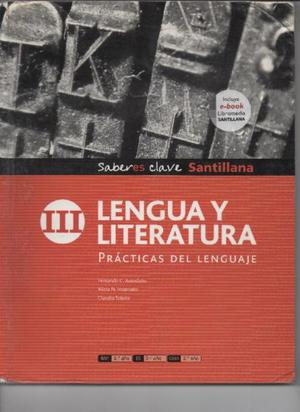 LENGUA Y LITERATUTA SANTILLANA