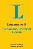 Langenscheidt Dicc.universal Aleman Espa