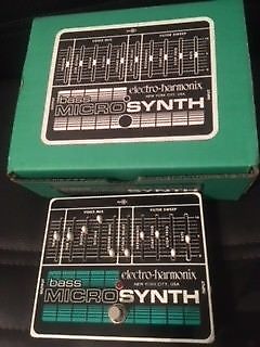 Pedal Electro Harmonix Bass Microsynth Sintetizador Bajo