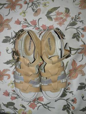 Sandalias Batistella con plataforma talle 34