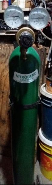 Tubo de Nitrógeno de 2 mts