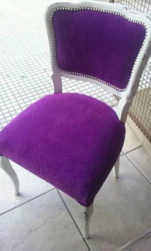 bellas sillas con tapizado nuevo a eleccion