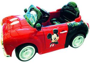 Auto A Bateria Disney Mickey Minnie Original Control Padres