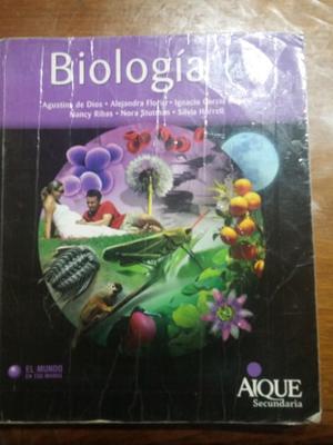 Biología 2 AIQUE secundaria