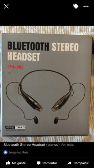 Bluetooth Stereo nuevo (blanco) importado