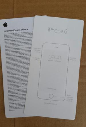 Caja de iphone 6 y 6 plus