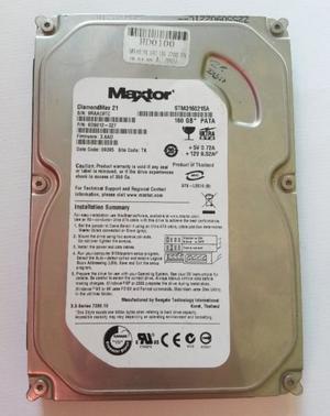 Disco Rígido Maxtor 160GB IDE