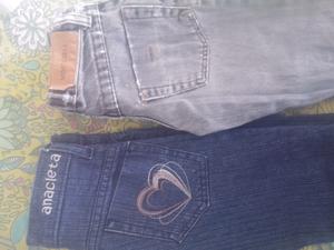 Jeans Anacleta talle6-Cheeky talle 4(usados)