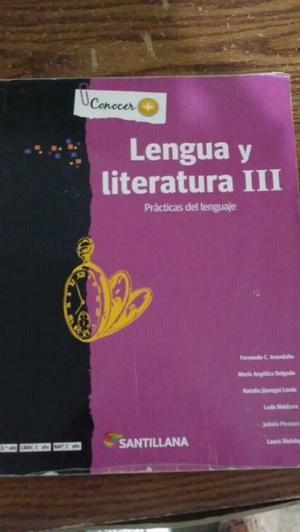 Lengua y literatura III