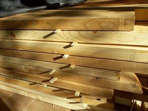 Tirantes de madera pino Oregon