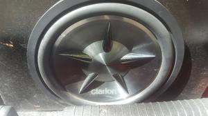 Vendo subwoofer y potencia clarion con estéreo sony