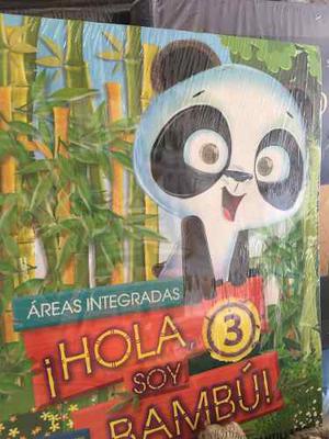 Hola Soy Bambú 3 Áreas Integradas Completo Nuevo!!!!