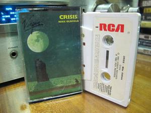 Mike Oldfield ‎- Crisis - Cassette ARG