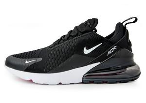 Nike Air Max 270 Black Anthracite Solar Red - Hombre
