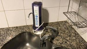 PURIFICADOR DE AGUA HIDROLIT SOBRE MESADA