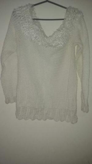 Sweater Blanco tejido