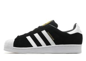 Zapatillas adidas Superstar Originales Negras Gamuza