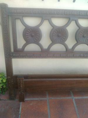 vendo juego dormitorio, 2 plazas, completo. Excelente estado