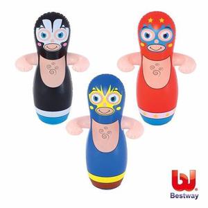 Involcable Inflable Luchador Boxeo 91cm Best Way Puchinball