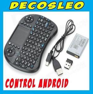 Mini Teclado Inalambrico Led Retroiluminado Smart Tv Android