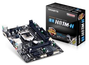 Motherboard PC Gigabyte GA-H81M-H USB 3.0 DDR3 Socket 