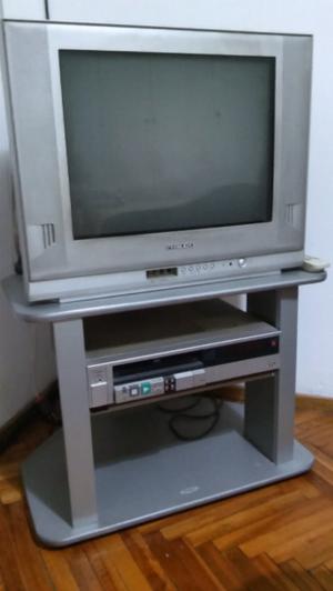 Tv 21' videograb jvc y mesa