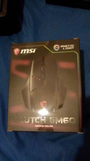 Vendo mouse MSI Clutch gm60 nuevo en caja (liquido)