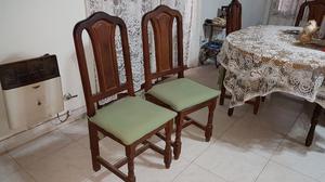 sillas de algarrobo