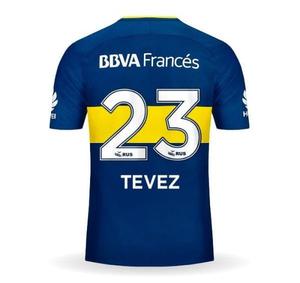 Camiseta Boca Juniors 23 Tevez Copa Libertadores 