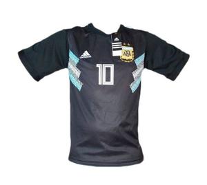 Camiseta De Argentina Negra adidas Mundial  Ultima Nueva