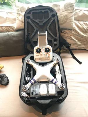 Dji Phantom 3 Pro 4k con 2 Baterías + Mochila Drone
