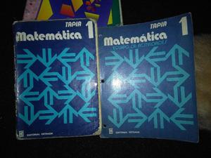 Matematica 1 Tapia + Equipo De Actividades 1 - Estrada