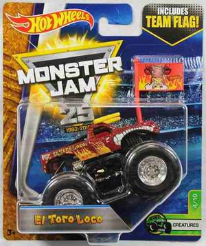 Monster Jam Hot Wheels Toro Loco Original Mattel