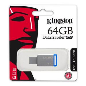 Pendrive 64gb Kingston Usb 3.0 - Dt50 - Dixit Pc