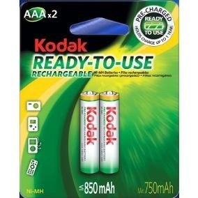 Pila Recargable Aa Kodak mha Hibridas Conservan La Carga