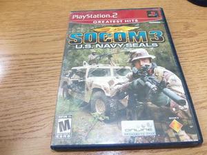 SOCOM 3 PS2 U.S. Navy Seals Original