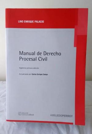 VENDO MANUAL DE DERECHO PROCESAL CIVIL. Lino Palacio. Ed.