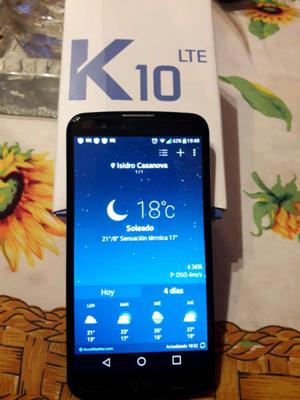 Vendo lg k10 libre impecable