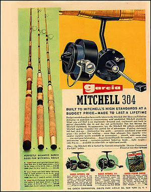 Vendo reel Mitchell 304