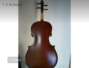 Violin Stradella 4/4, estuche, soporte y afinador