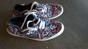 ZAPATILLAS KEDS DE TELA N° 36 - BUEN ESTADO