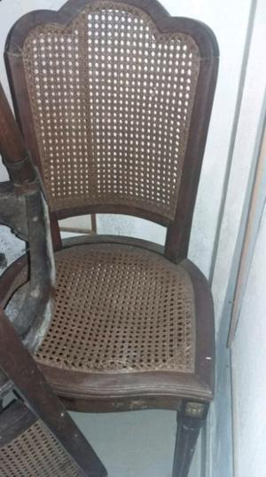 2 sillas antiguas a restaurar