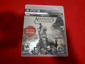 Assassins Creed 3 PS3 Fisico