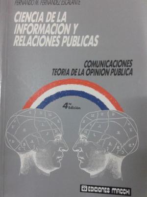 Ciencia De La Informacion Y Relaciones Publicas F.escalante