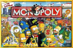 Juego De Mesa Monopoly Simpsons Original Hasbro Jiujim