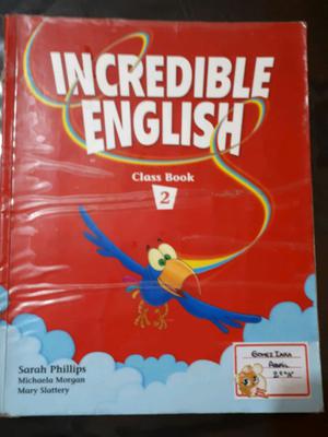 Libro inglés Incredible English 2. Class book